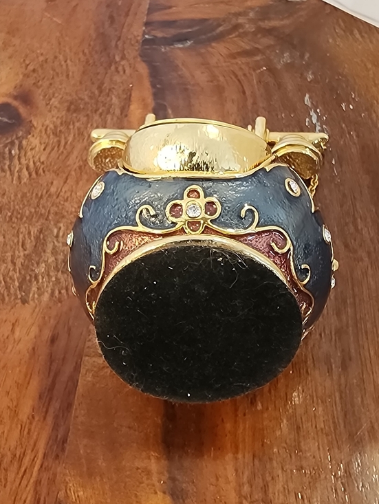 Sweet Little Telephone Clock Trinket Box - Picture 5 of 5